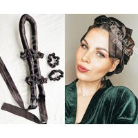 Silk Heatless Curler Ribbon, Long Pure Silk Hair Curling Rod Set With Scrunchies, Best Overnight No Heat Curls Headband, Easy Mermaid Waves | Etsy (US)