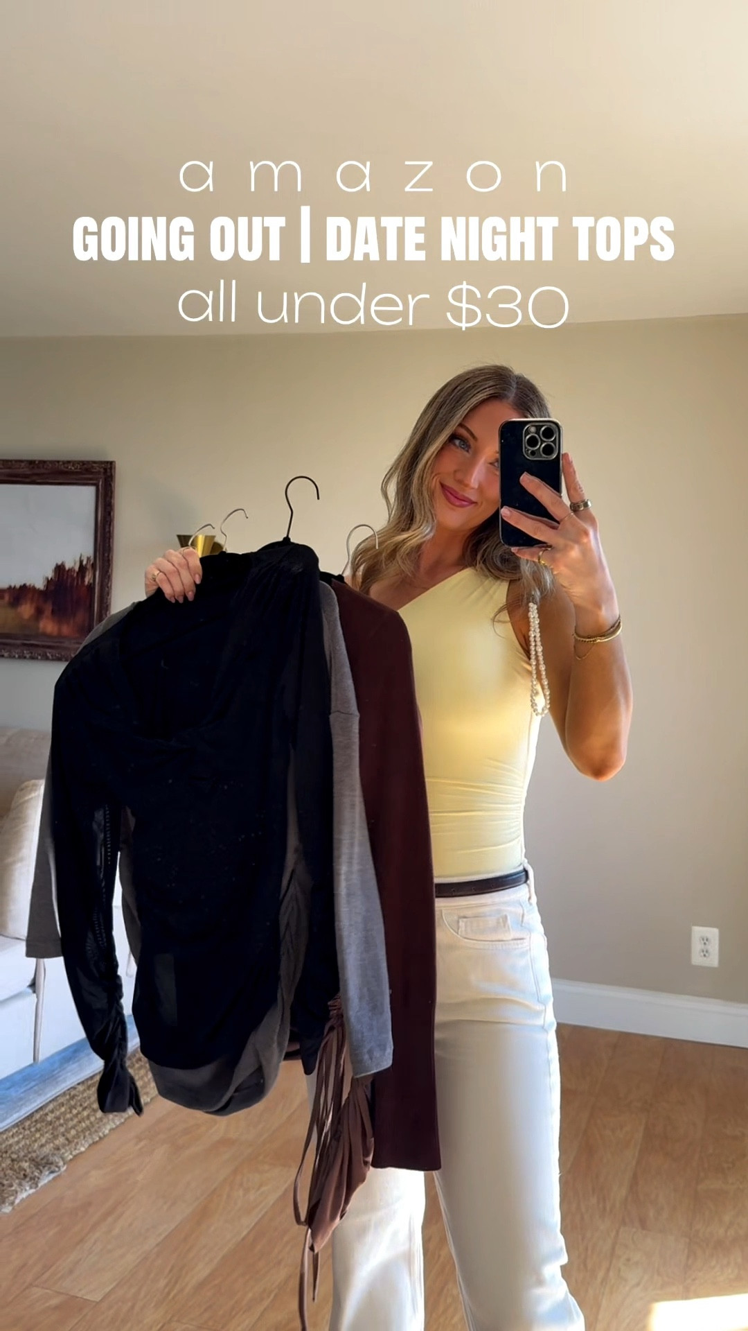 All these tops are under $30 on amazon! Perfect for a spring date night or going out moment!

All on my sf under: CUTE TOPS & BODYSUITS 🫶🏼

I'm 5'5 wearing a size small in all these!

#amazonfashion #amazontryon #amazonfinds #datenightoutfit #goingouttops

#LTKootd #LTKgrwm #LTKSeasonal