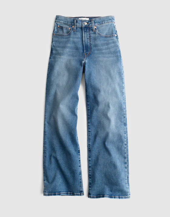 The Wide-Leg Crop Jean in Super Stretch Denim | Madewell