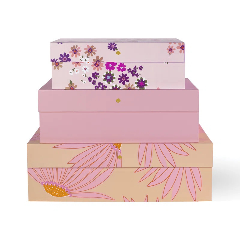 Nesting Falling Flower Decorative Box | Wayfair North America