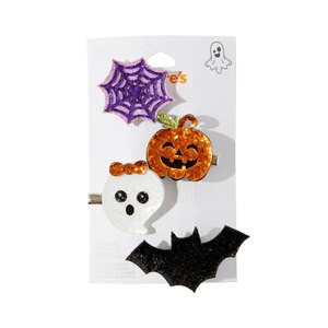 Claire's Halloween Glitter Barrettes, 4 CT | CVS