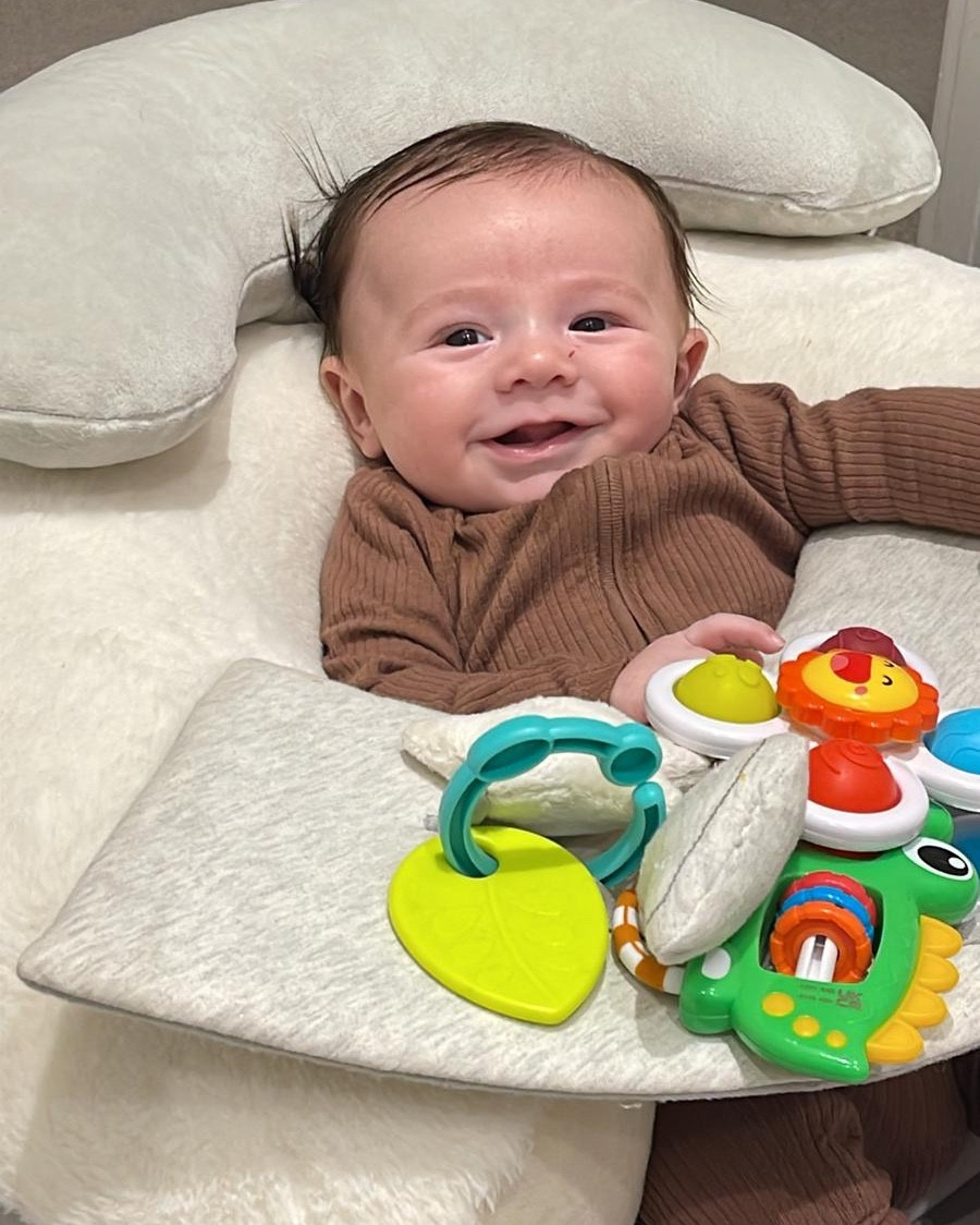 Soft baby chair! Austin loves this and it helps him to sit up as he wants to be looking around lots now. 

#LTKkids #LTKbaby #LTKfamily
