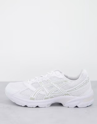 Asics Gel-1130 trainers in white leather | ASOS (Global)