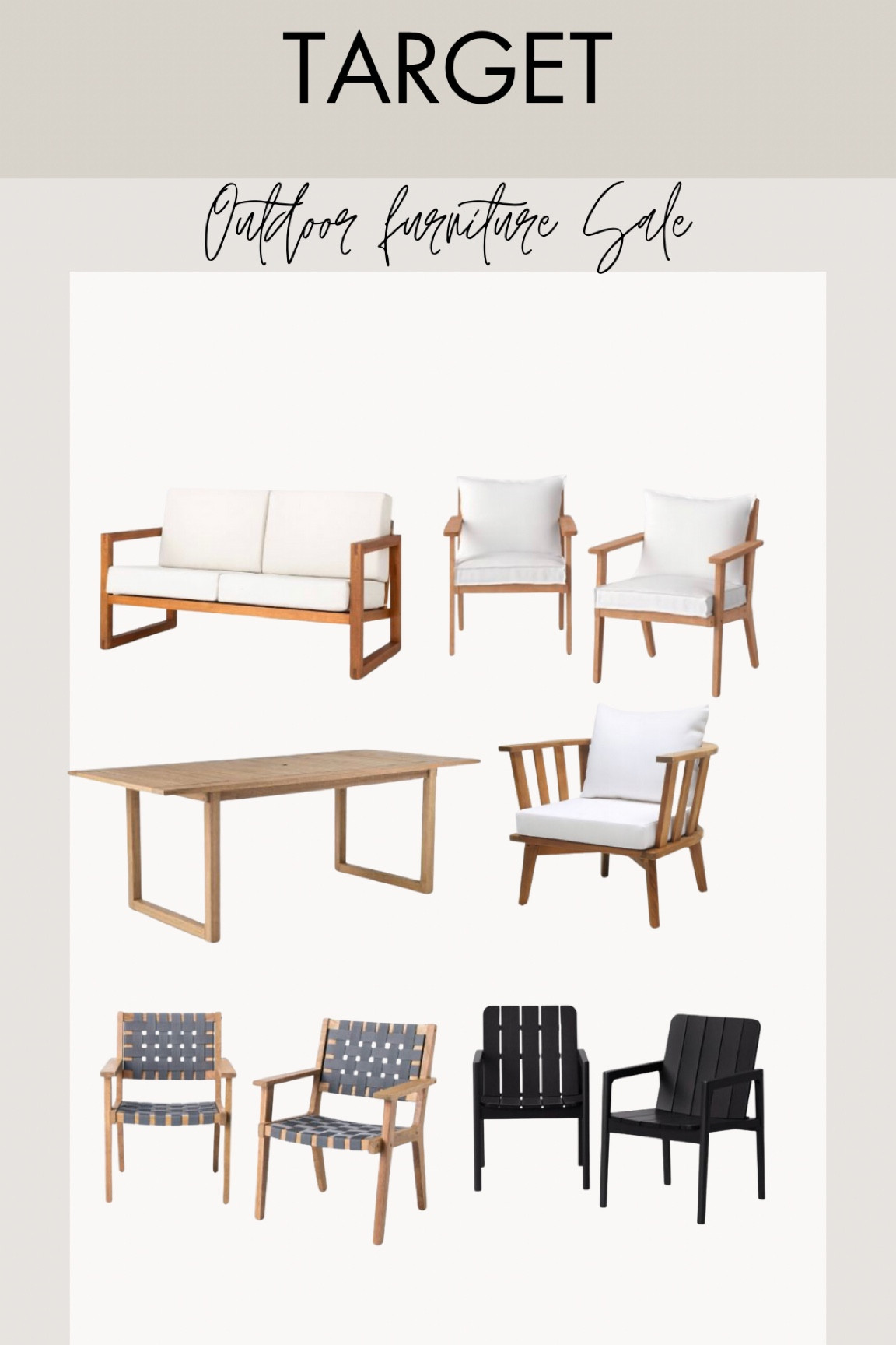 Perfect time to refresh your outdoor space. Target is having a furniture sale! 🙌🏻😃

#LTKSeasonal #LTKhome #LTKsalealert