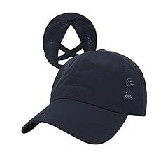 Women Ponytail Hat Criss Cross Baseball Cap Adjustable High Messy Bun Ponycap Quick Drying Mesh S... | Amazon (US)