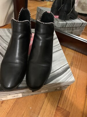 Steve Madden Ankle Leather Cut Out Studded Boots | eBay | eBay US