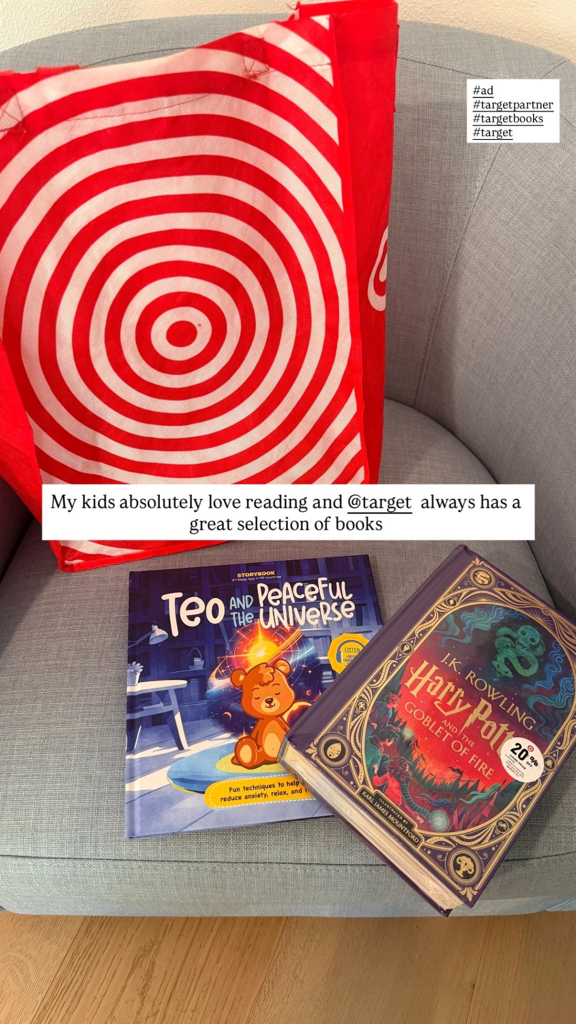 #AD #TargetPartner It’s like a reward! My husband and I really make it a point to read to our children every night. Our go to spot for books is always @target! So many different books for all reading ages and it’s always 5% with your circle card! What books are your kids loving right now? #target #targetbooks

#LTKCyberWeek #LTKHoliday #LTKGiftGuide