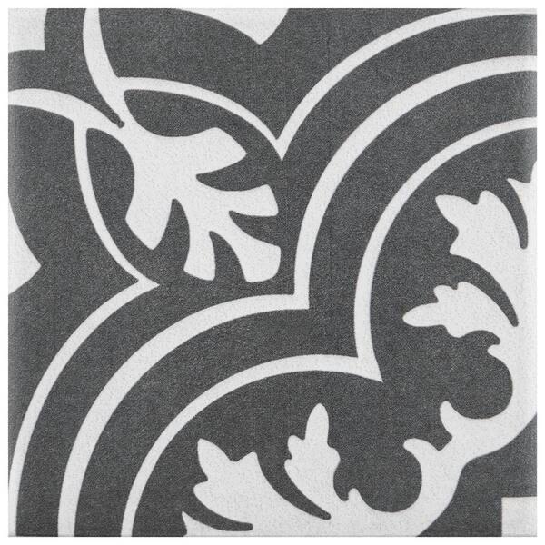 SomerTile Twenties Classic Mini 4x4-inch Ceramic Floor and Wall Tile | Bed Bath & Beyond