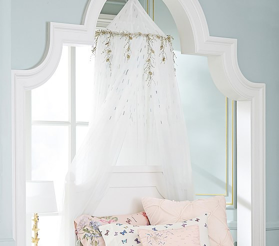 Monique Lhuillier Rainbow Sequin Canopy | Pottery Barn Kids