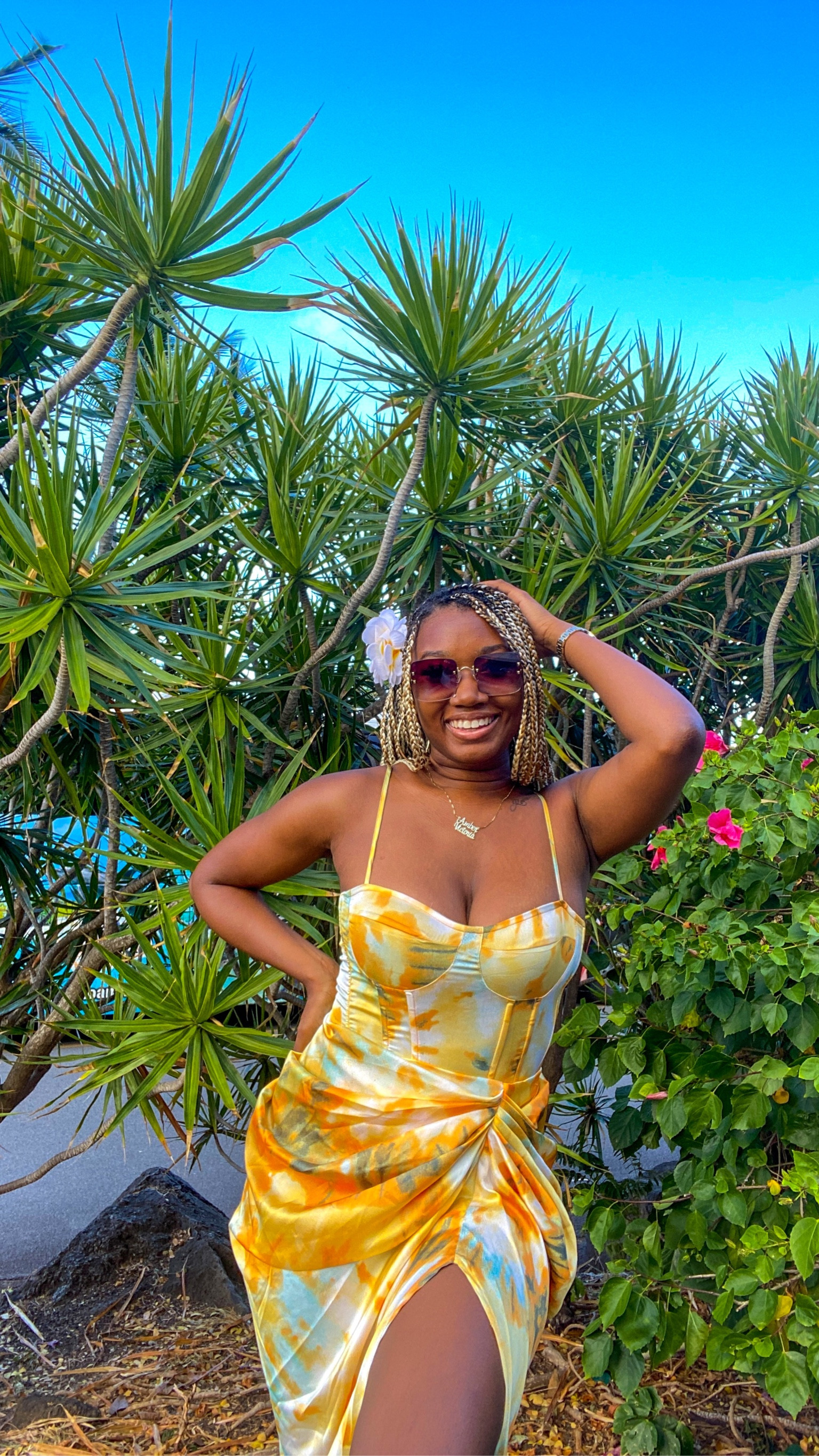 #PLT Pretty Little Thing, two piece set, midi skirt and corset top, orange acid wash the dye, giving Aloha Hawaii vacation vibes

#LTKFindsUnder100 #LTKSummerSales