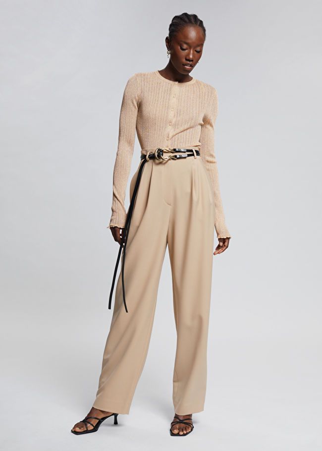 High Waist Tapered Trousers | & Other Stories (EU + UK)