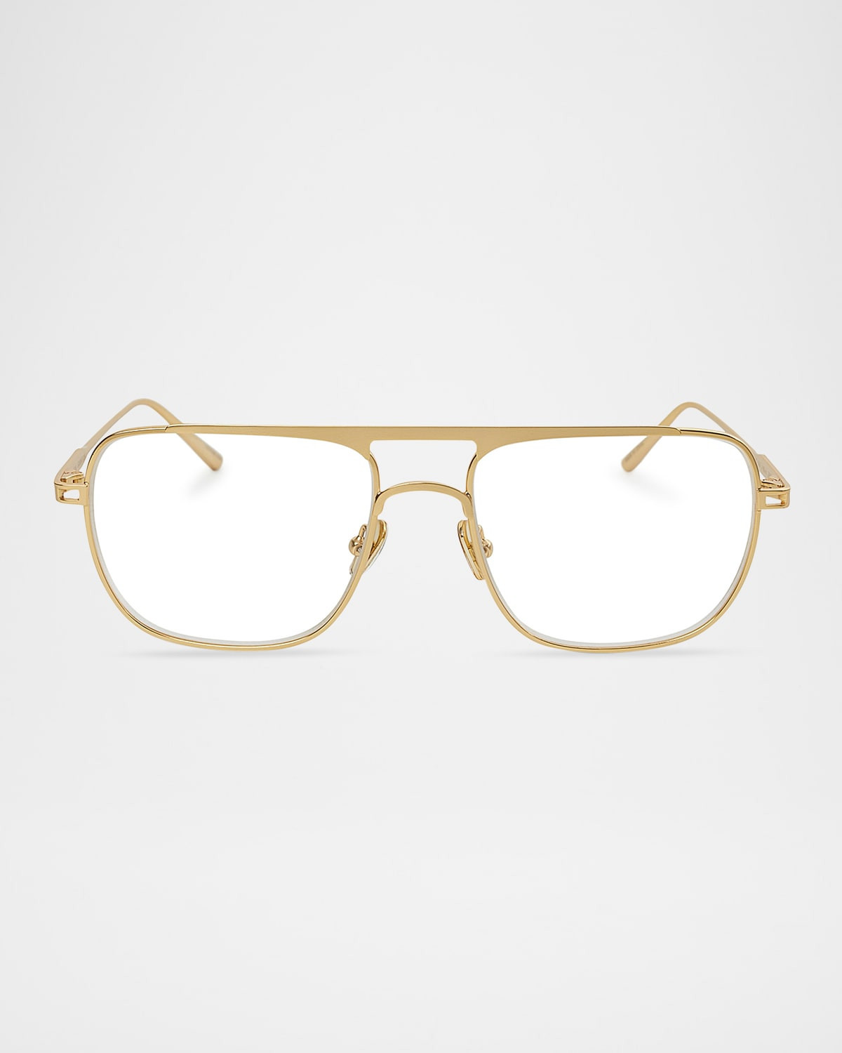 Jane Metal Aviator Optical Glasses | Neiman Marcus