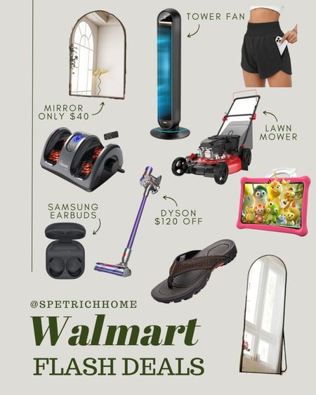 Walmart Flash Deals. This is only a few of the amazing things you can get on sale right now at Walmart! And with your Walmart + membership you can get even more discounts and benefits! 

#LTKxWalmart #LTKFamily #LTKSaleAlert