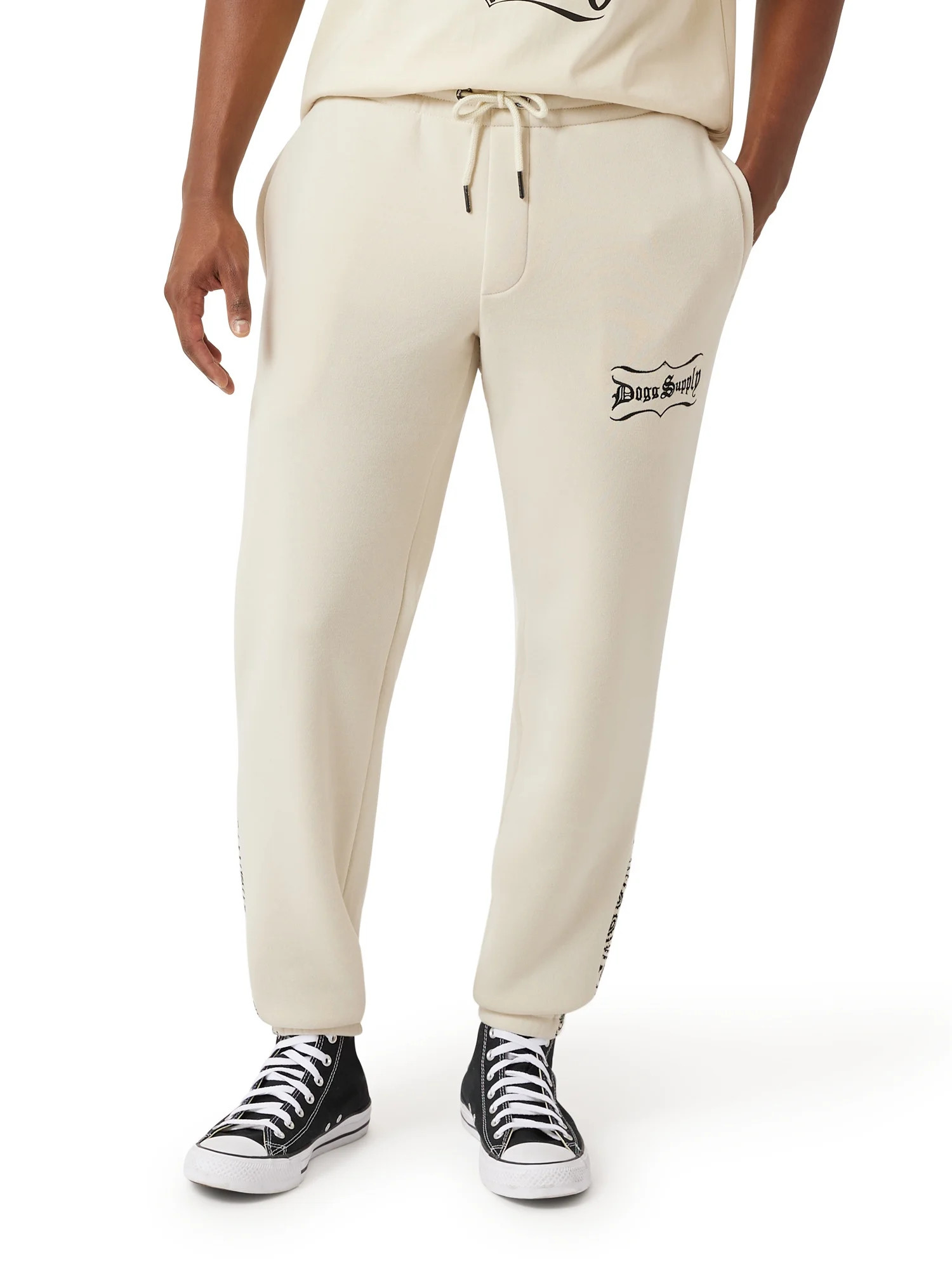Dogg Supply by Snoop Dogg Men's & Big Men's Paisley Fleece Joggers, Sizes XS-3XL | Walmart (US)