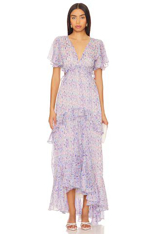 ASTR the Label Cherli Dress in Purple Blue Floral from Revolve.com | Revolve Clothing (Global)