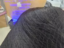 Peruca curta de Bob reta com laço dianteiro, cabelo humano pré-arrancado, 150% laço transparen... | Ali Express BR