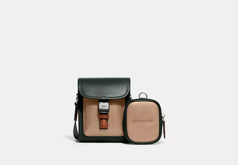 Charter North/South Crossbody With Hybrid Pouch In Colorblock | Coach (US)