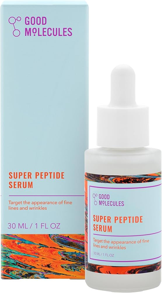 Good Molecules Super Peptide Serum - Anti-aging Facial Serum with Peptides and Copper Tripeptides... | Amazon (US)