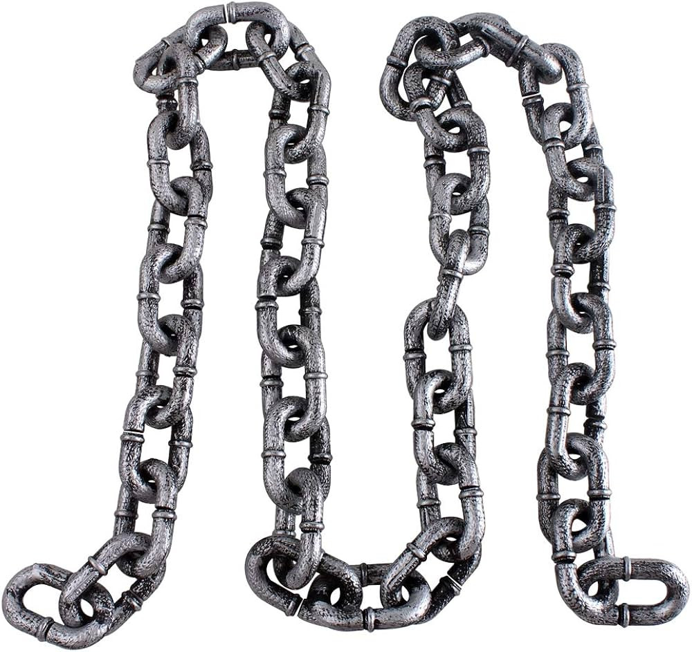 Plastic Halloween Decoration Chain Costume Prop, 6-feet Long | Amazon (US)