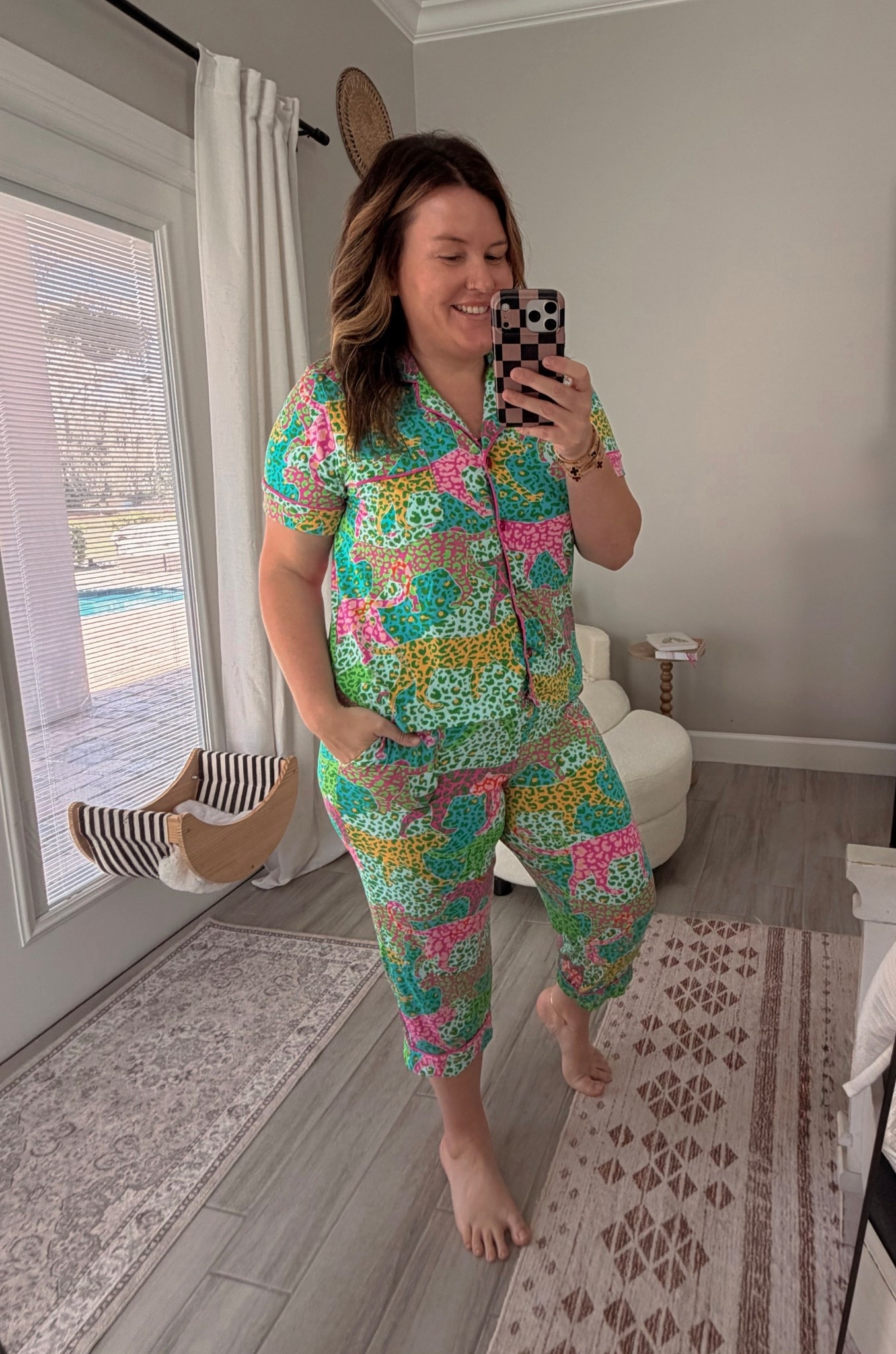 I loveeee me some pjs. Especially crazy color/pattern pjs! I found these at #kohls 

#LTKootd