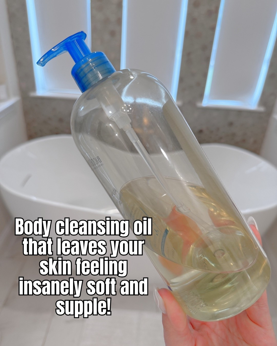 This body cleansing oil keeps your skin hydrated 

#LTKBeauty #LTKselfcare #LTKmorningroutine