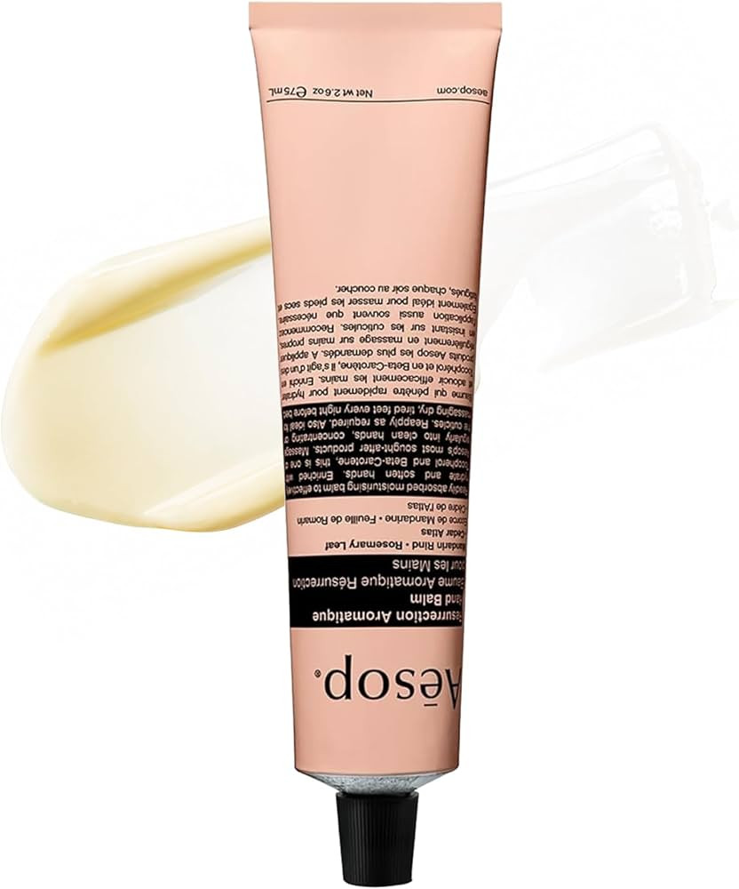 Aesop Resurrection Aromatique Travel Size Hand Balm | Lotion with Sweet Almond and Macadamia Nut ... | Amazon (US)