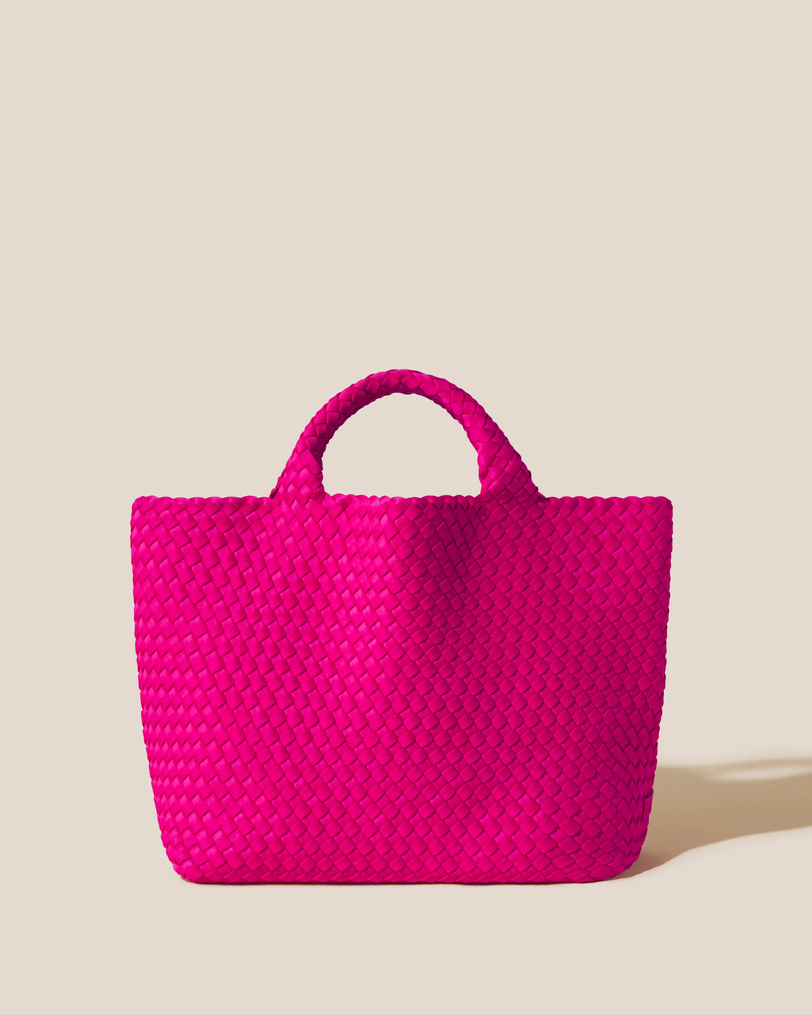 St. Barths Medium Tote | Miami Pink | Naghedi