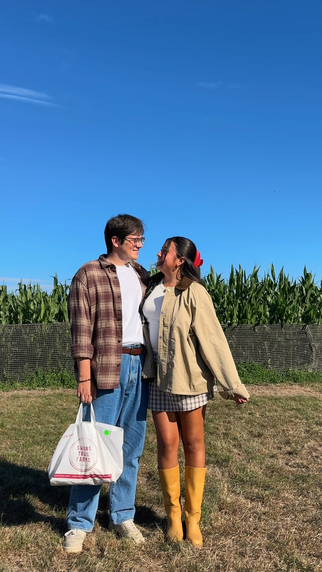 couples fall outfit! 🍂🍎🧺 we went apple picking so now it officially feels like fall 🤭 

#LTKStyleTip #LTKSeasonal #LTKFallSale