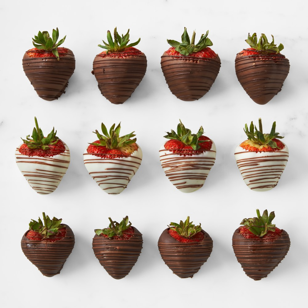 Hand Dipped Chocolate Covered Strawberries | Williams-Sonoma