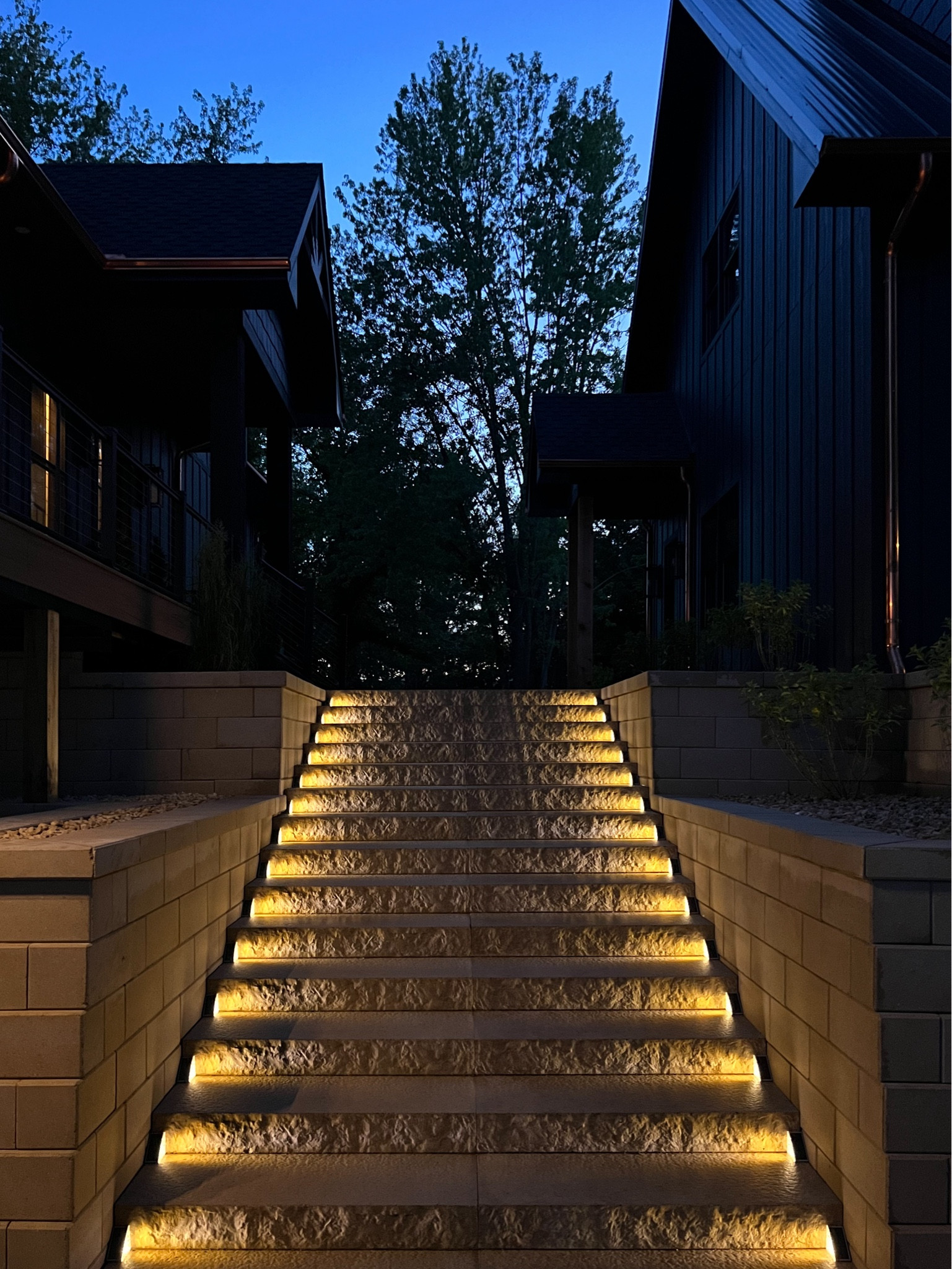 Light up the night with the easy to install warm light LED solar stair lights! 

#LTKFindsUnder50 #LTKStyleTip #LTKHome