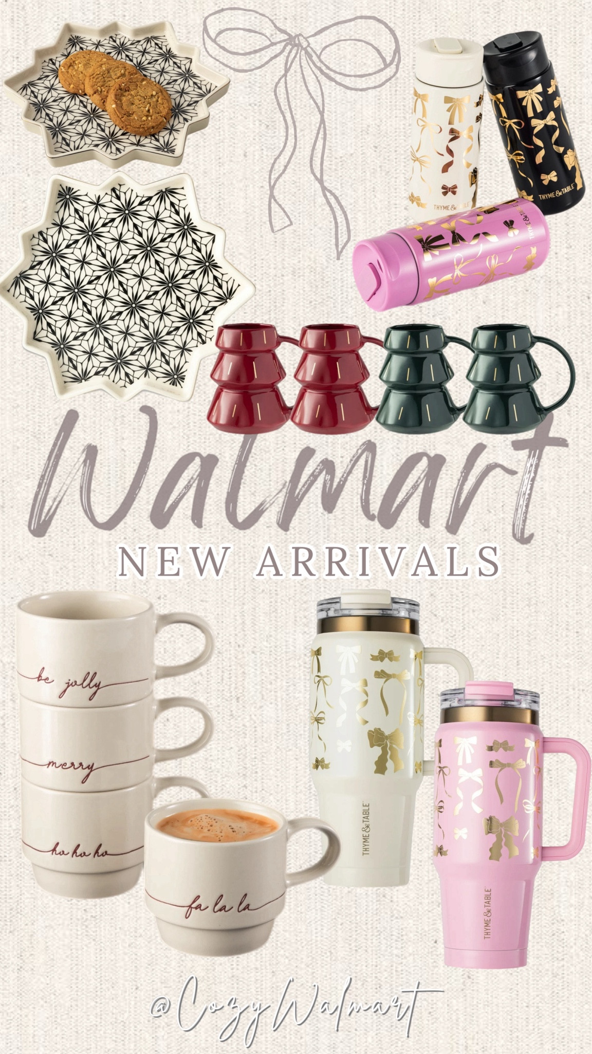 Walmart holiday, Walmart Christmas, Walmart kitchen, Walmart mugs 