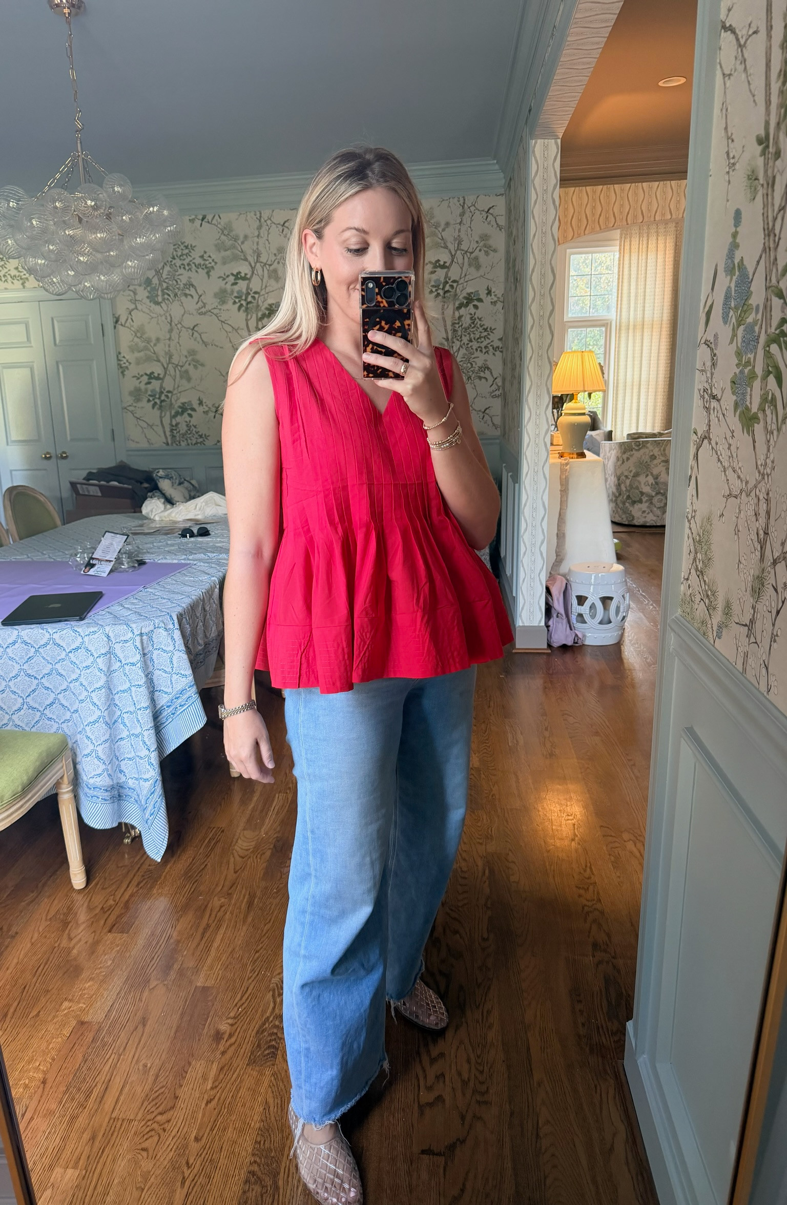My back to school OOTD! Just got this top in and will be wearing it on repeat! 

Wearing a M in the top

#AmazonFinds #AmazonFashion #backtoschool  

 #LTKdayinmylife #LTKgrwm #LTKootd