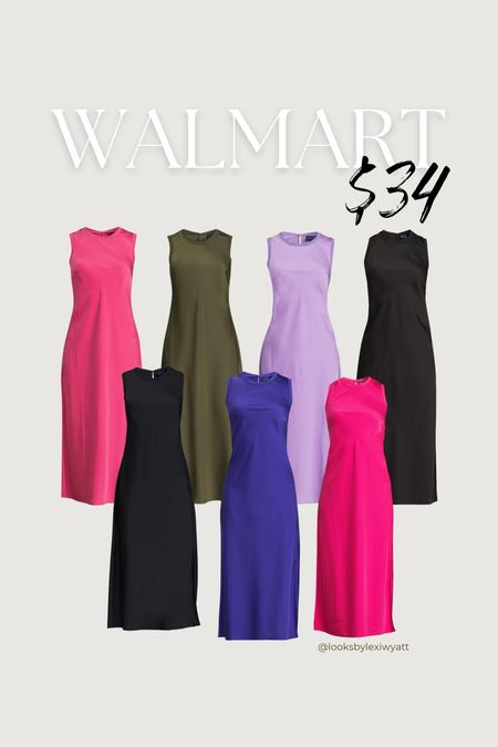 So many color options in this closet staple dress from Walmart! 

#LTKStyleTip #LTKFindsUnder50 #LTKSaleAlert