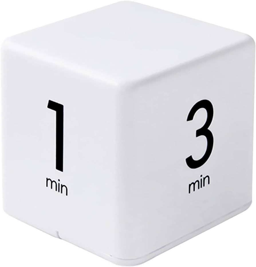 Feilifan Cube Timer, Kitchen Timer Kids Timer for ADHD Productivity Workout Flip Timer Classroom ... | Amazon (US)