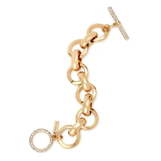 Sofia Jewelry by Sofia Vergara Women’s Chunky Gold-Tone Bracelet - Walmart.com | Walmart (US)