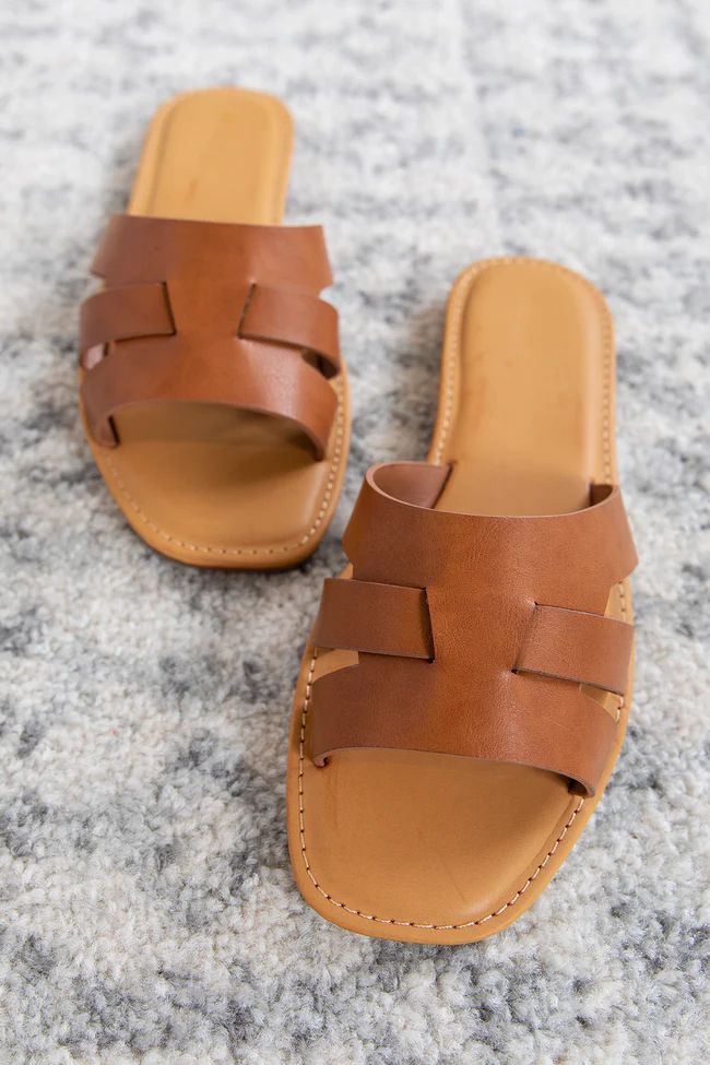 Nancy Sandals Brown | The Pink Lily Boutique