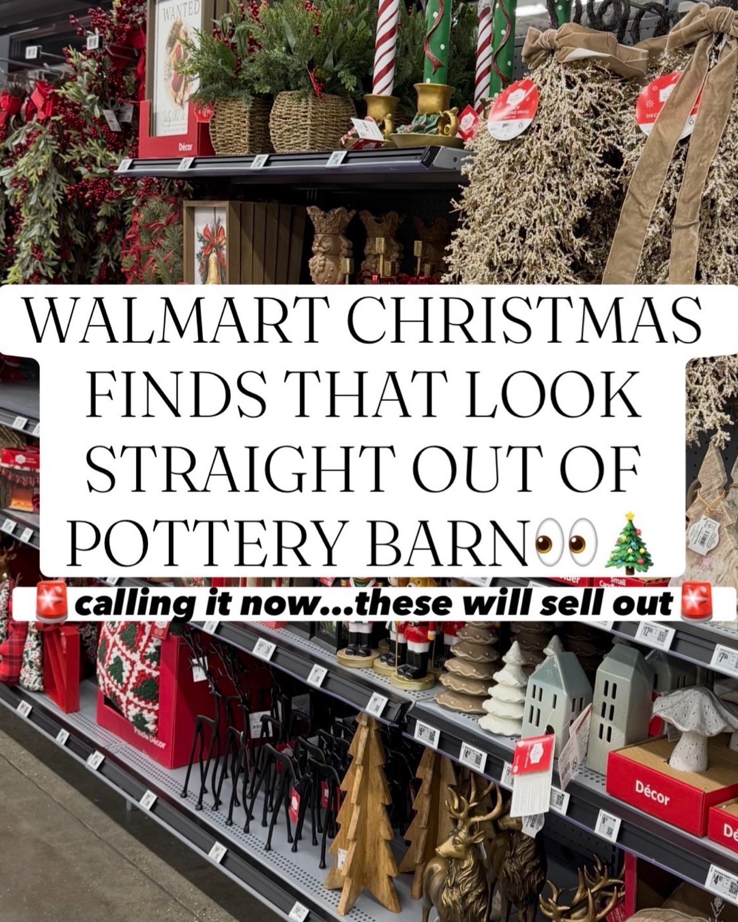 Walmart Holiday JUST dropped!🎄🎁 Eeeek! Ready or not, it’s time to add to cart because these Walmart Christmas finds are selling out‼️ And yes, I realize it just became fall 🙃Everything looks SO expensive, yet it is all so crazy affordable! These Walmart finds looks like Pottery Barn or Ralph Lauren!🤯Which holiday Walmart find are you adding to cart? Tell me below👇🏻@Walmart 
#walmartfinds #christmasfinds #christmasdecor #walmartholiday #walmartchristmas Walmart holiday home decor, Walmart home decor holiday, holiday Walmart, Walmart new arrivals, new at Walmart, Christmas Walmart, Walmart Christmas, Walmart home decor, new Walmart, Walmart finds, Walmart holiday new arrivals 2026, looks expensive but isn’t, Walmart finds for Christmas, new Walmart drop, Walmart new release, brand new Walmart, trending Walmart, Walmart does it again

#LTKSeasonal #LTKHome #LTKSaleAlert