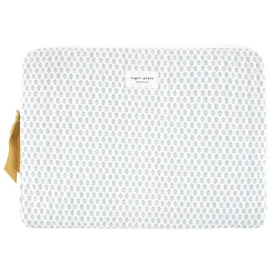 Sugar Paper Essentials Laptop Bag Blue Floral | Target