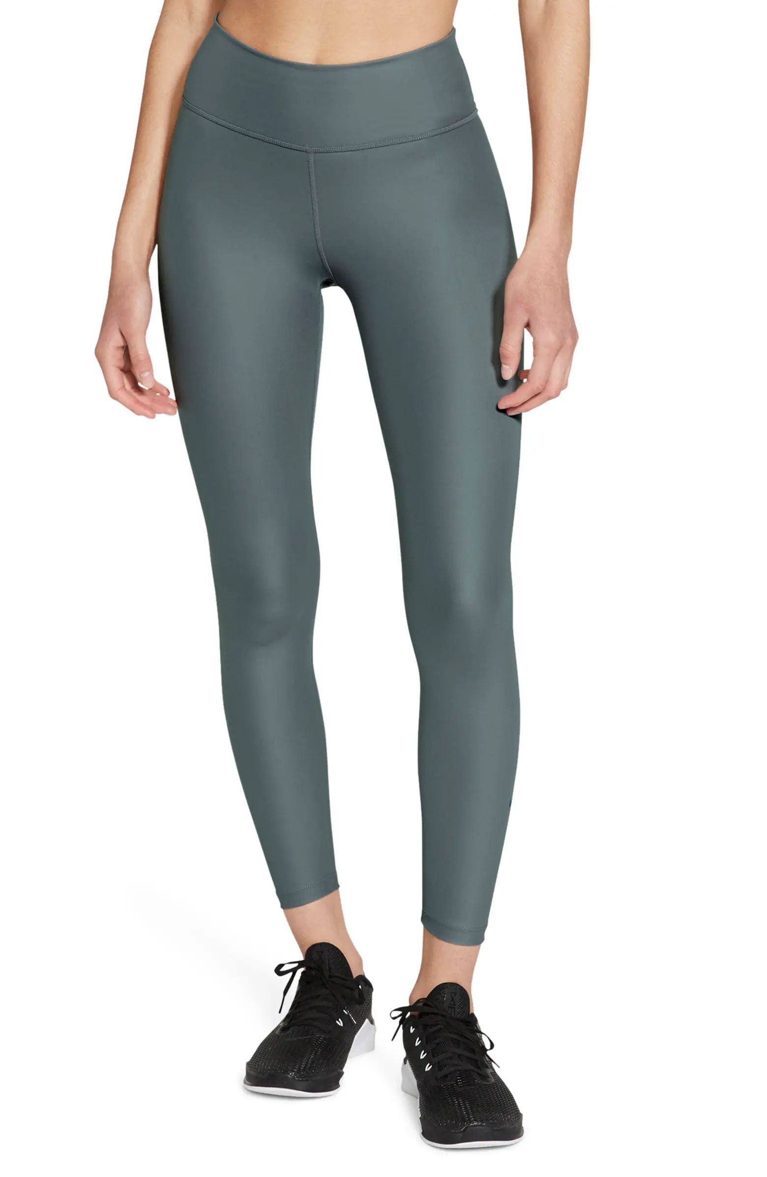 One Faux Leather Mid Rise 7/8 Leggings | Nordstrom