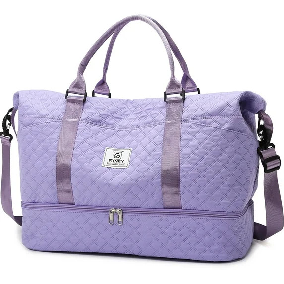 Gynky Travel Duffle Bag Weekender Bags for Women with Shoe Compartment Carry on Overnight Bag Gym... | Walmart (US)