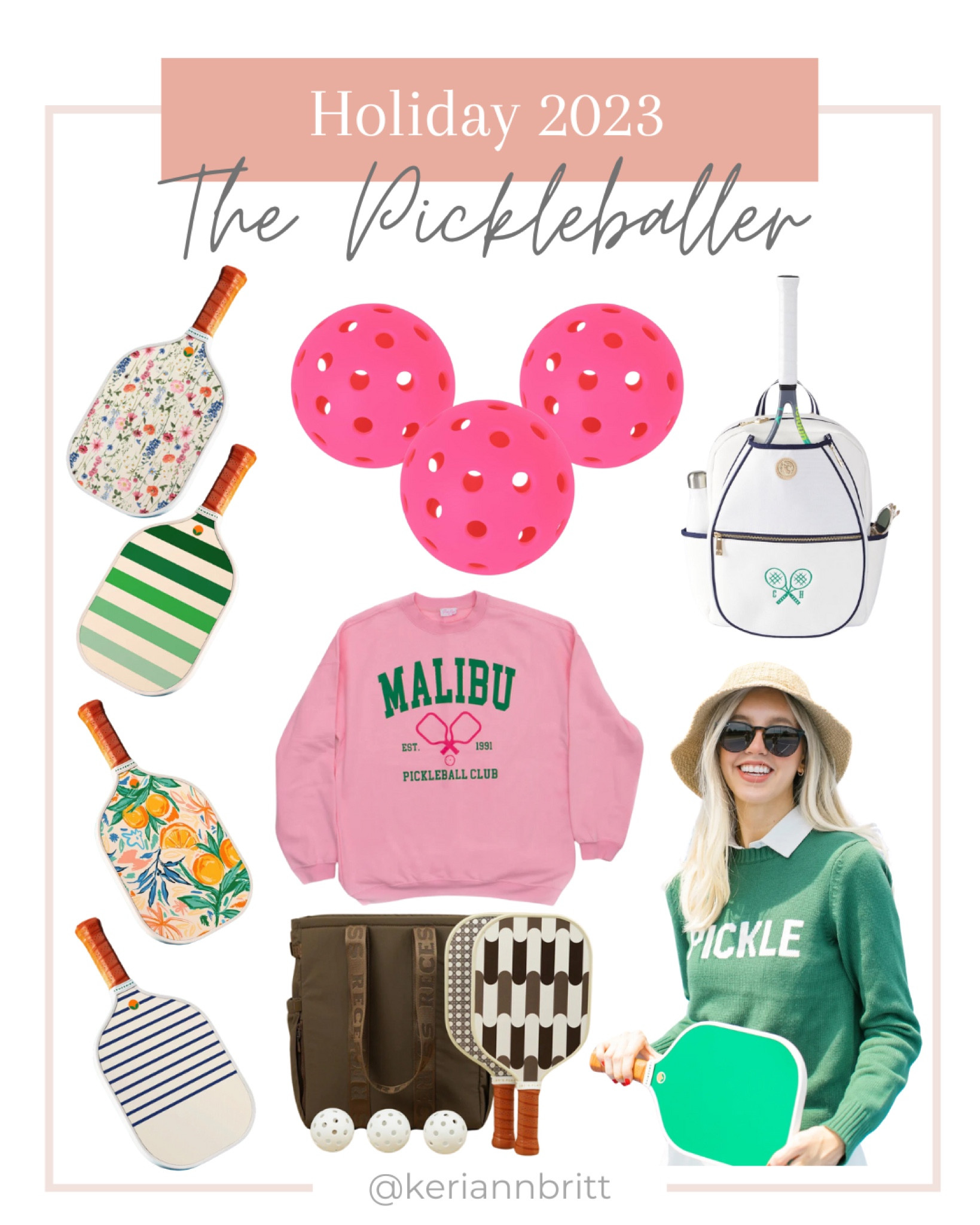 Gifts for the Pickleball Player

Holiday gift ideas / Christmas gifts / 2023 gift guide / holiday gifts / gifts for her / gift guide / stocking stuffers / pickleball gifts / pickleball paddle / pickleball outfit 

#LTKCyberWeek #LTKfitness #LTKGiftGuide