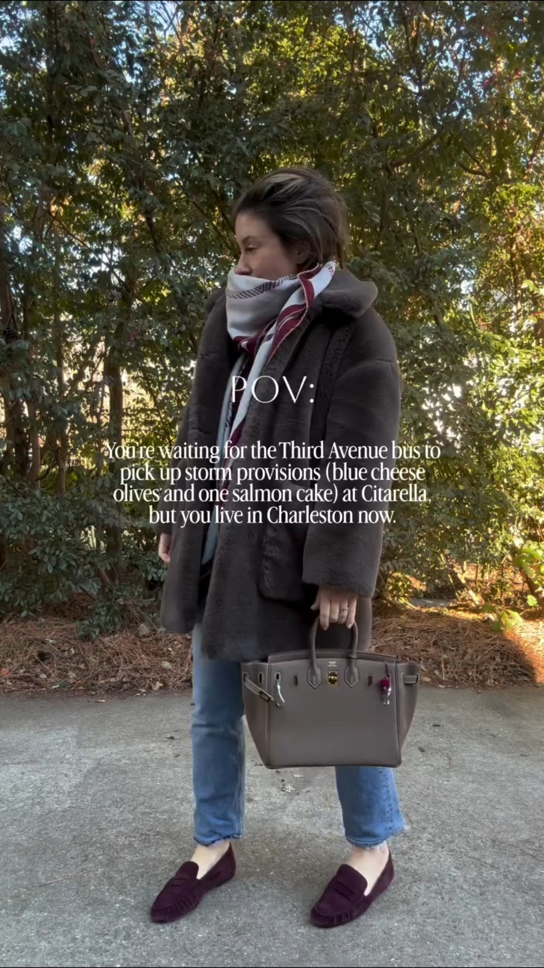 A New Yorker in the South is always storm ready! 🤪