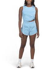2pc Super Soft Twist Tank Top And 2-in-1 Shorts Set | Workout Tops | Marshalls | Marshalls