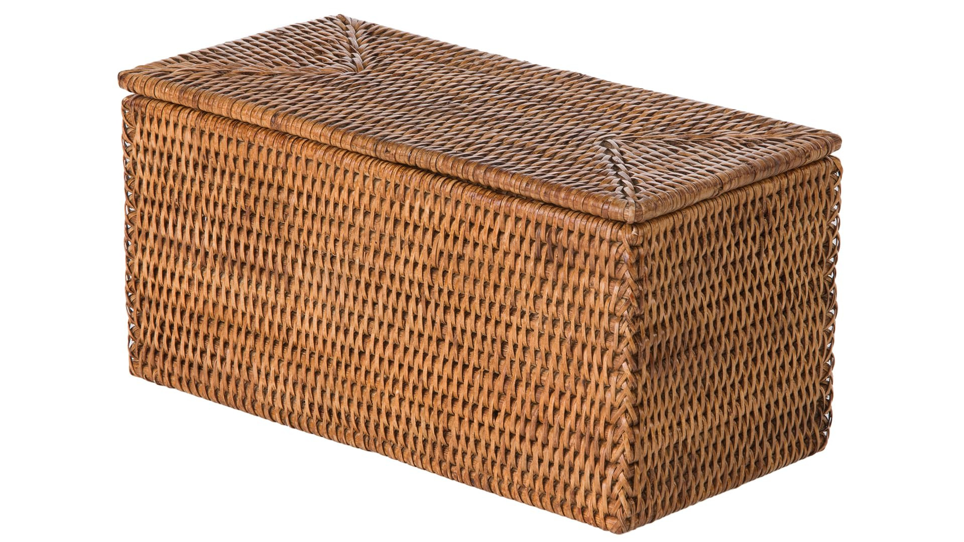 KOUBOO La Jolla Rattan Box, Toilet Roll Storage, Storage Boxes, Rattan Basket Decorative Boxes, S... | Amazon (US)