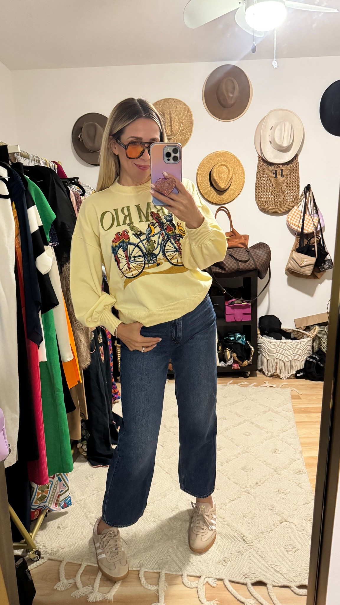 The cutest fun and bright sweater paired with an everyday amazing fit denim under $100! 

#LTKOver40 #LTKSeasonal #LTKootd