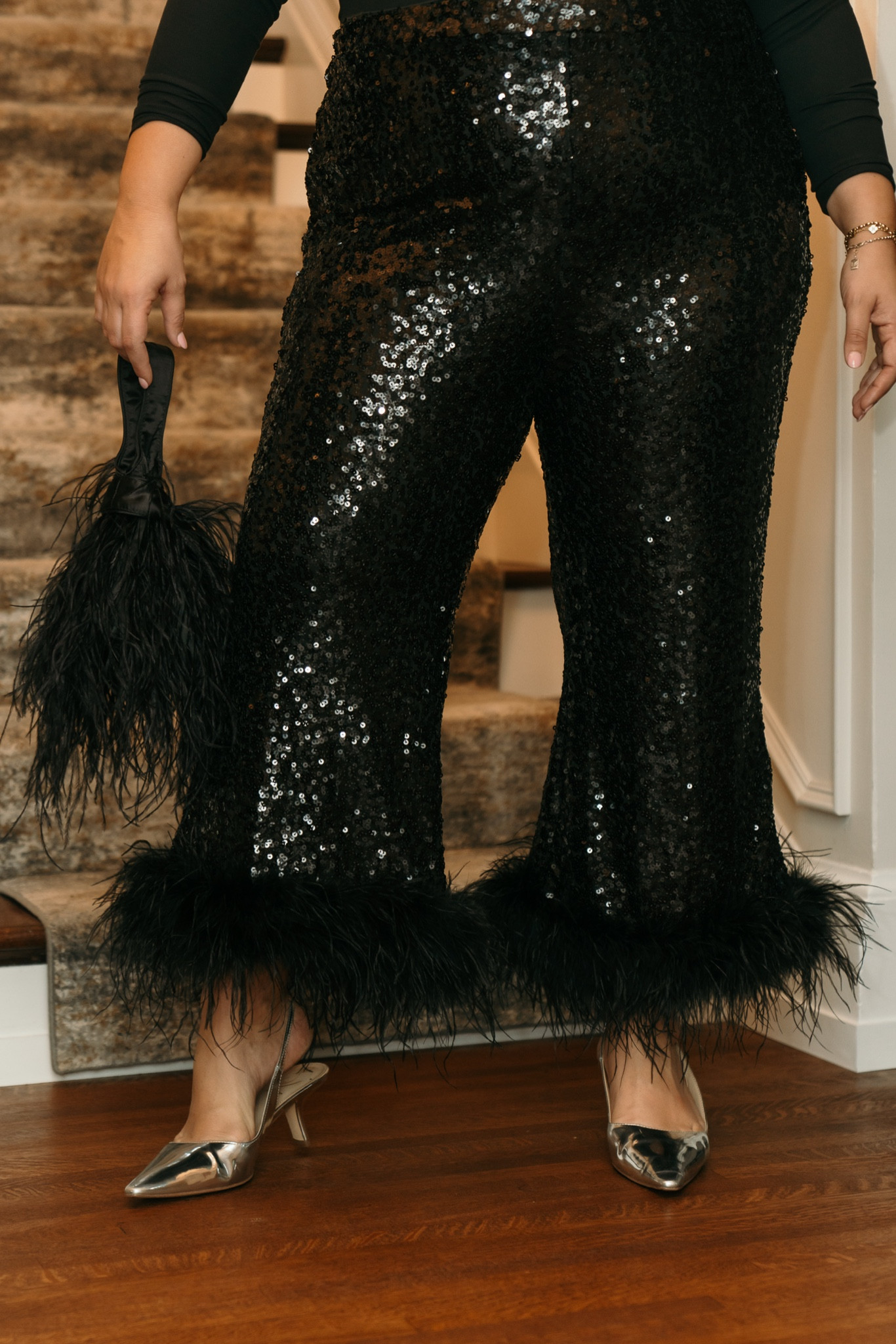 These shoes are so comfortable and are my go-to for parties, events, and long work days. They run true to size! Wearing size 18 in pants- perfect for holiday parties or NYE! 

#LTKParties #LTKShoeCrush #LTKHoliday