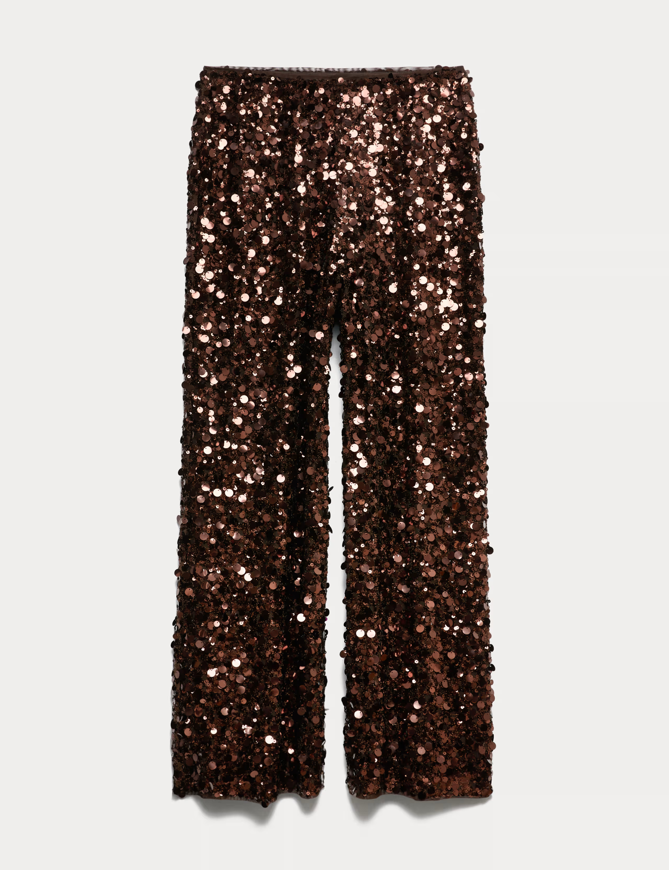 Sequin Wide Leg Trousers | Marks & Spencer (UK)