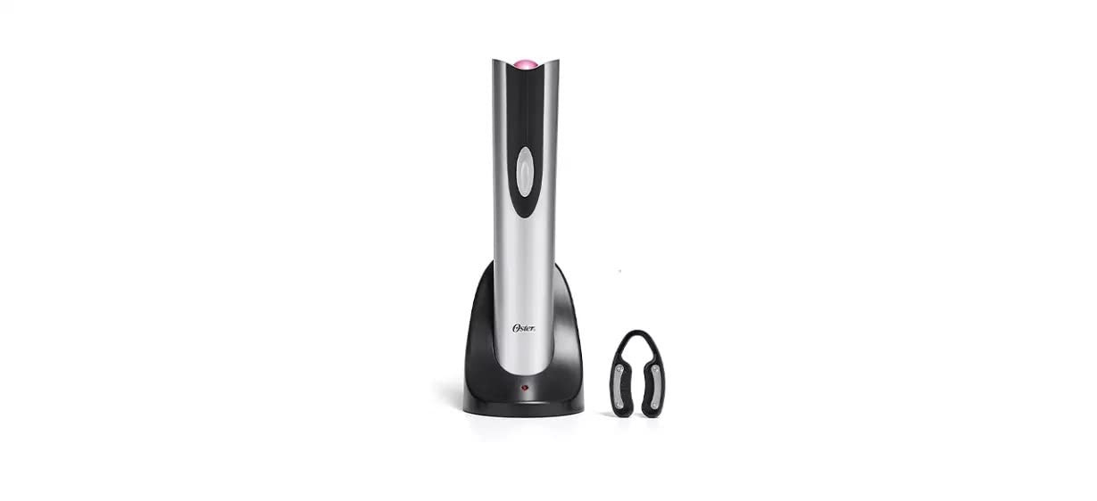 Oster Electric Wine Opener, Foil Cutter, Wine Pourer and Vacuum Wine Stoppers with CorkScrew and ... | Amazon (US)