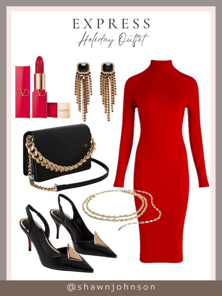 Dazzle the night away with this holiday outfit inspiration from Express!  Perfect for parties and festive gatherings. #ExpressStyle #HolidayGlam #PartyPerfect #FashionInspo #DressToImpress #FestiveFashion #ExpressYourself



#LTKparties #LTKHoliday #LTKstyletip