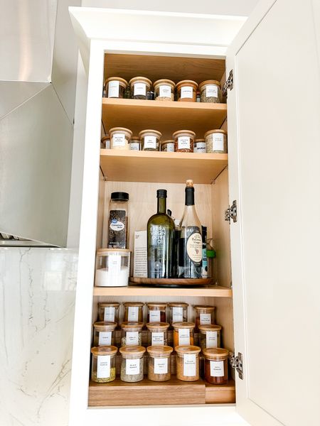 Spice Cabinet Organization

Spice jar  spice organizer  pantry organization  pantry storage  spice storagee

#LTKhome #LTKover40 #LTKfamily